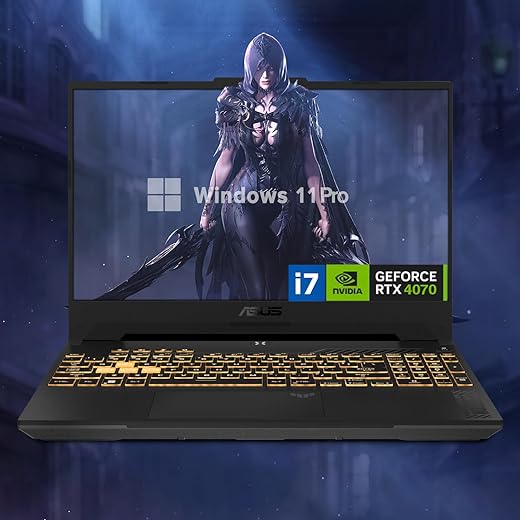 ASUS TUF 15.6 i7 RTX 4070 Premium Gaming Laptop, 15.6" FHD 1920 * 1080 144Hz, Intel i7-13620H (Beats Intel i9-12900), NVIDIA GeForce RTX 4070, 64GB...